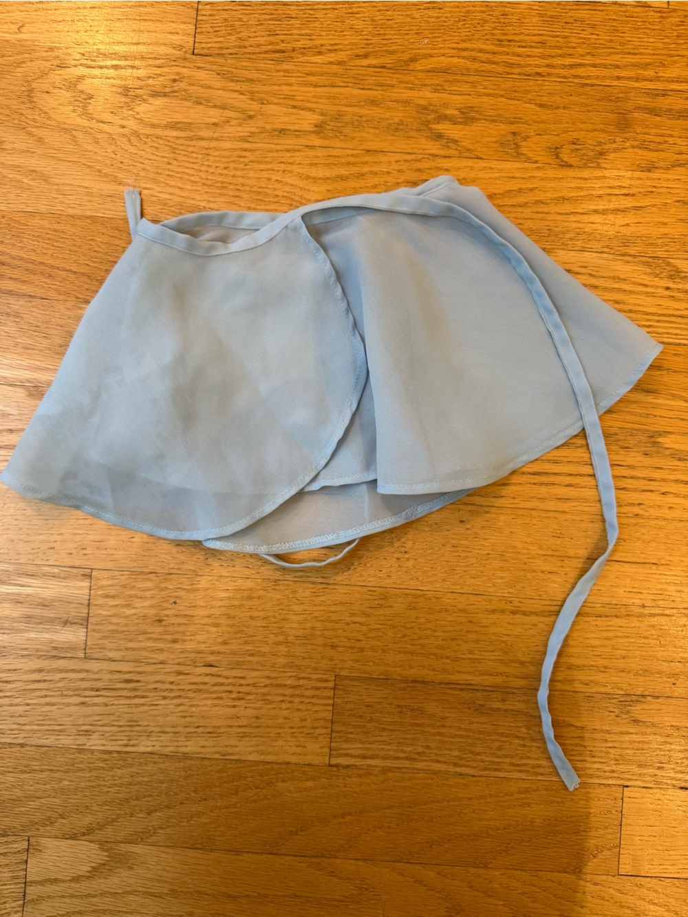 Light Blue Kids Wrap/Tie Ballet Skirt Sz 4t